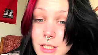 Emo Teen Becka Solo Webcam Masturbation Porn