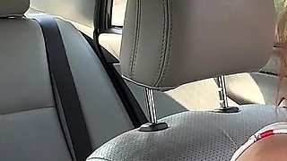 Nun Foung Lush Toy in My Car! the Best Sex with Stranger