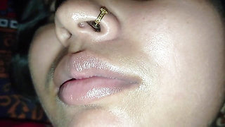 Newly Married DESI BHABI SUDIPA Romantic Love BY HER HUSBAND