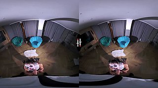Ara Mix VR Porn: Spooky Surprise - DarkRoomVR