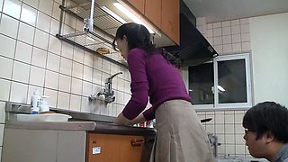 Big boobed Asian teen Mira Tamana in hardcore group sex