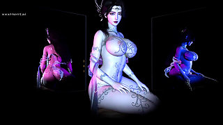 Goddess Curvy Girl Chronicles: the Animated Goddess - 3D Animation Hentai