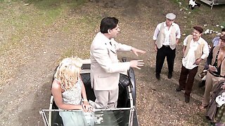 Unapproachable Amber Rayne and Hannah West's group movie