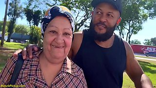 72 Years Old Bbw Granny Picked Up For Anal Bus Sex