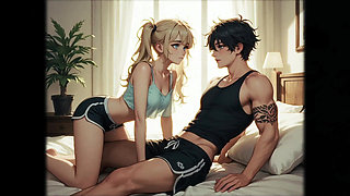 Step Sister Seduces Step Brother Invited Her Lesbian Friend While Parents Aren't Home Part - 3