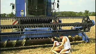 In the Field with the Farmer I Get My Beautiful Little Ass Fucked