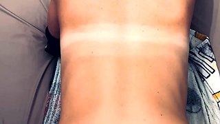 Strange cock fucks wife and creampies her on camera
