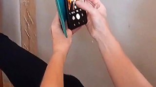 Mature Blonde Amateur Wife Enjoys Feet Worship