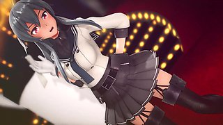 Mmd R-18 Anime Girls Sexy Dancing Clip 495