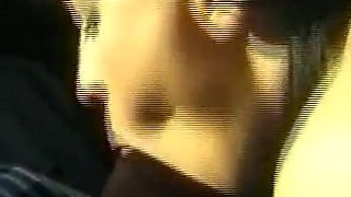 Slutty MILF Sucks Big Cock in Car Then Fucks Her on Highway