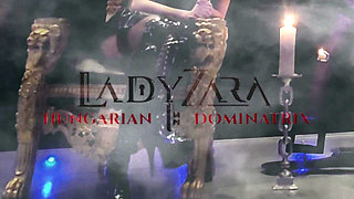 Lady Zara My Caged Human Ashtray My Human Furniture My Spittoon My Bootlicker