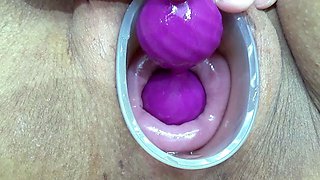 Japanese Cervix Penetration with a Toy Doll