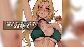 Edging joi, anime hentai, femdom joi