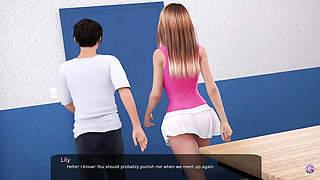 Cheating On My GF With Her Friend On Campus - 3D Hentai Game - Milfy City