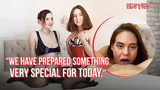 Hot Lesbians Anca & Alexa Get Kinky in Hardcore German Amateur POV