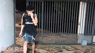 My Stepmom Caught Me Jerking off