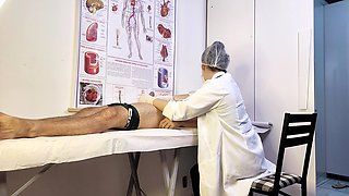 Patient Becomes Rigid in Front of the Nurse During the Examination