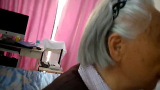 Old Chinese Granny Gets Fucked