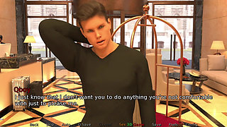 In the Hotel Toilet Hot Wife Giveing Handjob to Stranger - New Neighborhood - Ep07