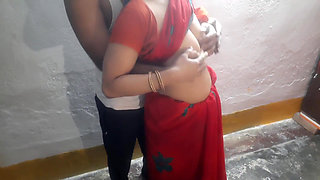 Busty Boobs Sister in Law Fuck by Brother in Law in Night.