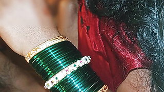 Desi StepMom Enjoying Hard sex. Indian married with green bangles