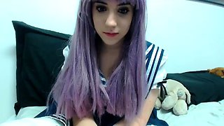 Amateur Blonde Teen Plays Solo with Toy Webcam Porn