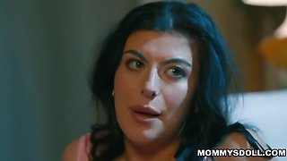 Sneaky Snuggles Turn Into A Coquettish 3some Orgy With Gal Ritchie And River Lynn