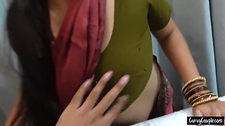 Indian Maid Aunty Handjob Help And Blowjob