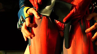 Deadpool Vs Wolverine. Crazy Sexual Fight - Moliyredwolf
