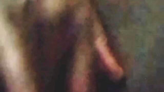 Black Old Stepmom Enjoy Masturbating on Video Call