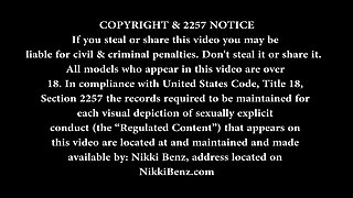 Mirror Mirror the Hottest Blonde of Them All - Nikki Benz!