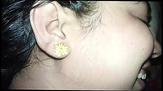 Hot Bengali Village Wife In Home, Blouse remove