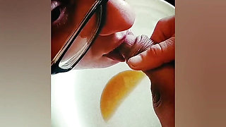 Nasty BBW Takes Mick Stabbers Piss in Her Mouth