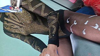 POV Elena Clark Leotard Masturbation