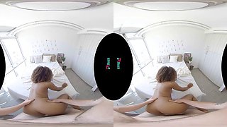 Jenna Foxx vr ft. Jenna Jay: Big Ass, Blowjob  Ebony Porn