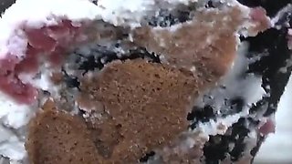 Smoking Mistress and Delicious Dessert From Boot Soles, POV Clip, Lady Victoria Valente