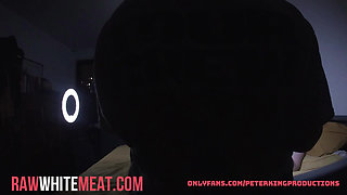Curvy Ebony Gogo Fukme Loves White Cock Bts