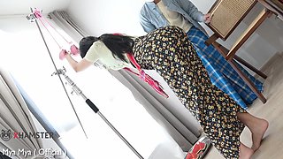 Poor Street Food Girl Cheating With Old Headmaster