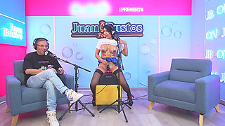 Busty Mayaofi Goes Wild Riding the Machine and Ends up Asking for All the Cameraman's Cum on Her Face.