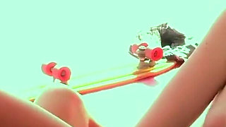 She wakes up in the pool wanting to fuck a beautiful cunt