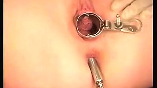 Milf's BDSM Speculum Play
