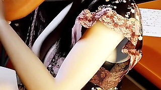 Lustful Beauty Teacher Fuck the Old Student Big Cock - 3D Animation Hentai