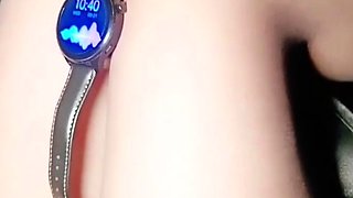 Flexible foot fetish masturbating with feet and hands