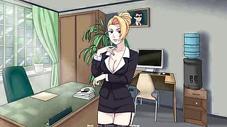 Kunoichi Trainer erotic game with Irene's steamy sex scenes part two