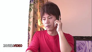 Cute Japanese Doll Delivers Steamy Blowjob Before Hard Sex Action!