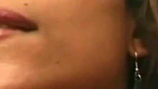 This Black Girl Masturbates with a Fake Cock While Watching Porn Then Gets Fucked by a Real One