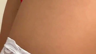 The nurse wants you to cum on her titties