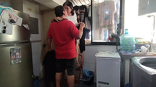 She Tells Me That if I Help Her Hang up the Clothes We Have Sex