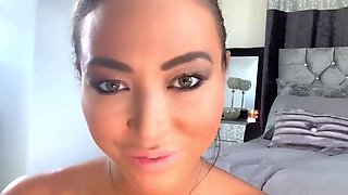 Sexy teen ebony solo toy masturbation