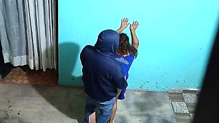 Surprising My Stepsister with the Neighbor While Cuckold Is Away